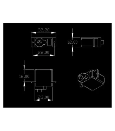 Brazo Robotico Mano Derecha Robot Arduino - - Merkatronix