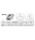 Soporte Eje Lineal 16mm Shf16 - Base Varilla Lisa - Merkatronix