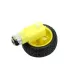 Motorreductor 3v-9v + Llanta 65mm Motor Arduino - Merkatronix