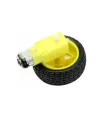 Motorreductor 3v-9v + Llanta 65mm Motor Arduino Robot Carro