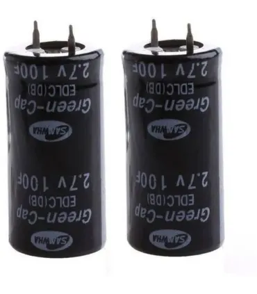 Super Capacitor 100f 2.7v - Super Condensador - Merkatronix