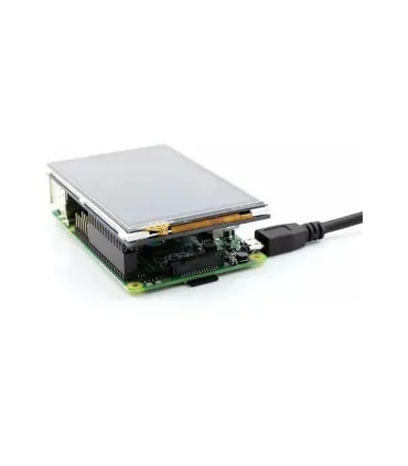 Pantalla 3.5 Táctil Para Raspberry Pi B+ 2 Y 3 + - Merkatronix