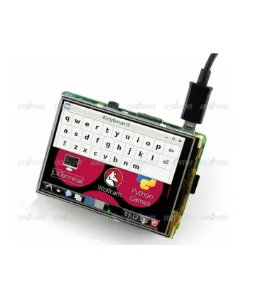 Pantalla 3.5 Táctil Para Raspberry Pi B+ 2 Y 3 + - Merkatronix