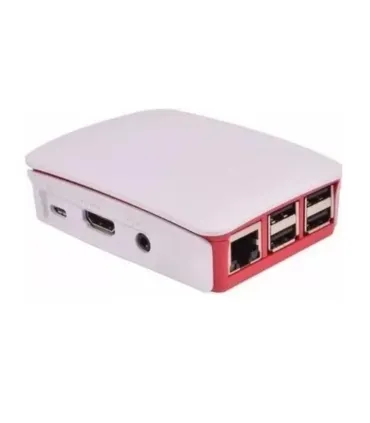 Caja - Case Oficial - Raspberry Pi 3 Modelo B - Merkatronix