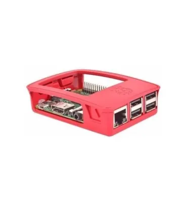 Caja - Case Oficial - Raspberry Pi 3 Modelo B - Merkatronix