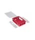 Caja - Case Oficial - Raspberry Pi 3 Modelo B - Merkatronix
