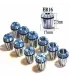 Kit Juego Boquillas Er16 Collet Chucks Spindle - - Merkatronix