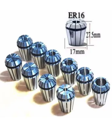 Kit Juego Boquillas Er16 Collet Chucks Spindle - - Merkatronix