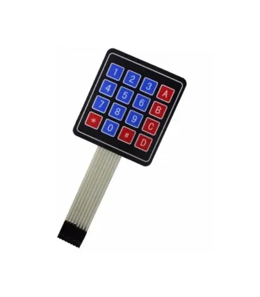 Teclado Matricial Tipo Membrana 4x4 Para Arduino - Merkatronix
