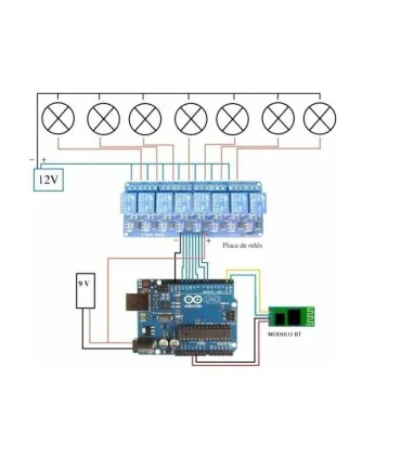 Modulo Relé 8 Canales Con Optoacopladores-arduino - Merkatronix
