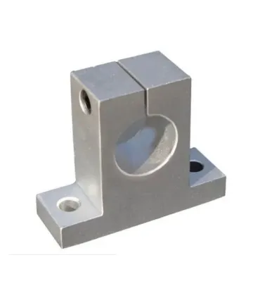 Soporte Varilla Lisa 12mm Sk12 - Base Eje Lineal - Merkatronix