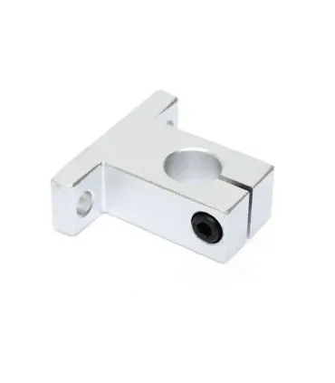 Soporte Varilla Lisa 12mm Sk12 - Base Eje Lineal - Merkatronix