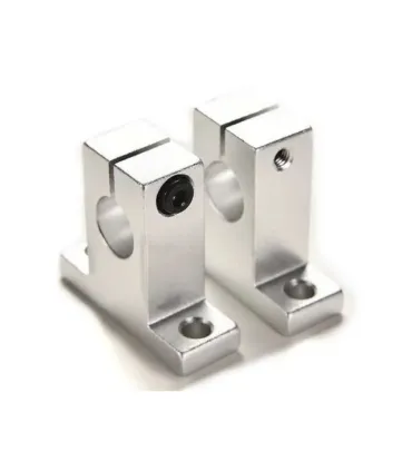 Soporte Varilla Lisa 12mm Sk12 - Base Eje Lineal - Merkatronix
