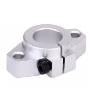 Soporte Eje Lineal 20mm Shf20 - Base Varilla Lisa - Merkatronix