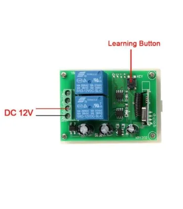 Módulo Rf 433 Mhz Control de Giro Motor DC - Merkatronix