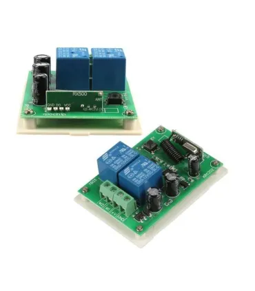 Módulo Rf 433 Mhz Control de Giro Motor DC - Merkatronix