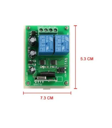 Módulo Rf 433 Mhz Control de Giro Motor DC - Merkatronix