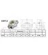 Soporte Eje Lineal 12mm Shf12 - Base Varilla Lisa - Merkatronix
