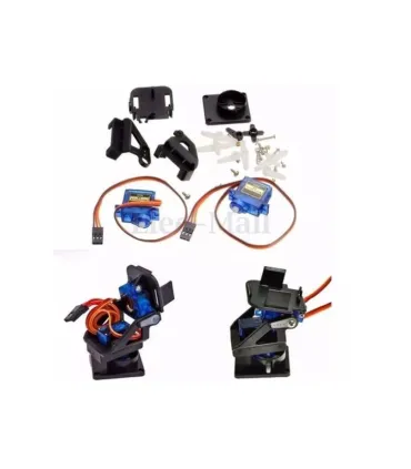 Pan/tilt Mini Plataforma Sg90 Cámara - Sensor - Merkatronix