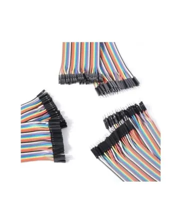 Cables Jumpers Arduino 10cm (40 Cables) M-m, H-h, - Merkatronix