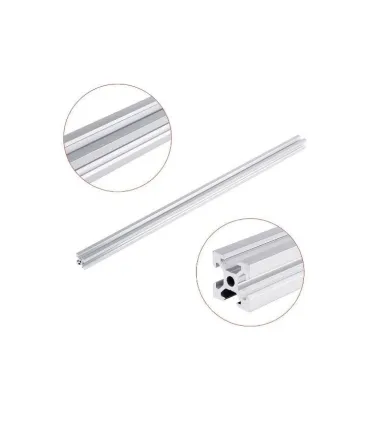 Perfil De Aluminio Estructural 2020 V-slot - Cnc - - Merkatronix