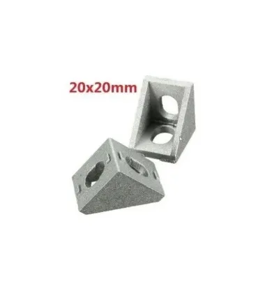 Unión Angulo L Exterior Perfil De Aluminio 2020 - - Merkatronix
