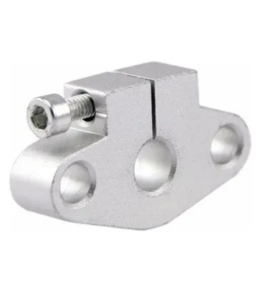 Soporte Eje Lineal 8mm Shf8 - Base Varilla Lisa - - Merkatronix