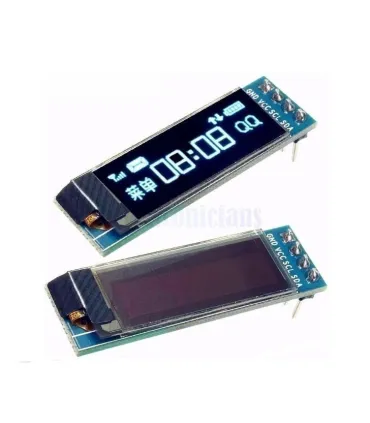 Pantalla Lcd Oled I2c 0.91 Pulgadas 128x32 Para - Merkatronix