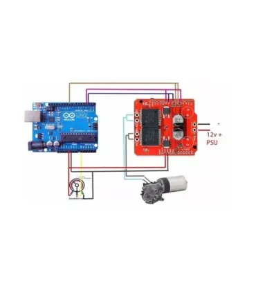 Driver Puente H Vnh2sp30  Monster Moto Shield 30a - Merkatronix