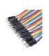 Cables Jumpers Arduino 20cm (40 Cables) M-m, H-h, - Merkatronix