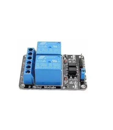Modulo Rele De 2 Canales Para Arduino - Merkatronix