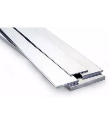 Platina De Aluminio 4 Pulgadas X 1/4 X 500mm - Cnc - Merkatronix