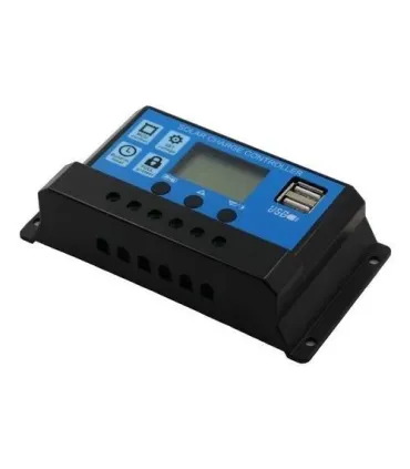 Regulador Controlador Carga Baterías Panel Solar - Merkatronix