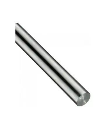 Varilla Lisa Acero Plata Eje 16mm X 1 Metro - Merkatronix