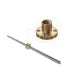 Varilla Roscada Trapezoidal 8mm T8 X 300mm  - 4 - Merkatronix