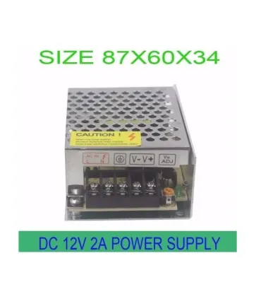 Fuente De Alimentación 12v 2a - Proyectos Arduino - Merkatronix