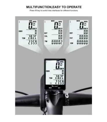 Velocímetro Inalambrico Bicicleta -  Odómetro - Merkatronix
