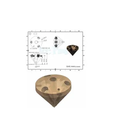 Extrusor Remoto Multi V6 Bowden - Hotend Triple - - Merkatronix