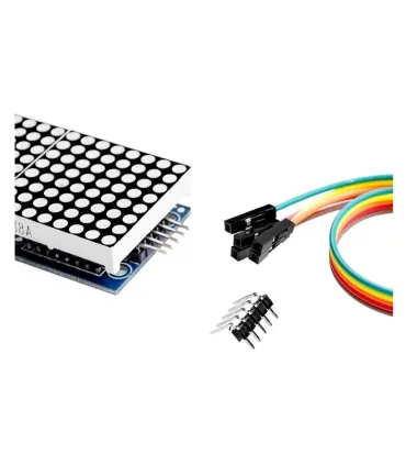 Matriz De Leds 4x8x8 Cátodo Común Max7219 Módulo - Merkatronix
