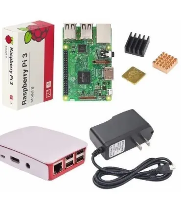 Kit Raspberry Pi 3 Modelo B+ Cargador - Case - - Merkatronix