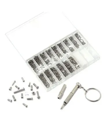 Mini Tornillos Reparación Gafas - Celulares X 1000 - Merkatronix