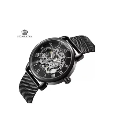 Reloj Corazón Abierto Hombre - Reloj De Cuerda - - Merkatronix