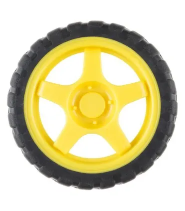 Llanta 65mm Motorreductor Arduino Smart Robot - - Merkatronix