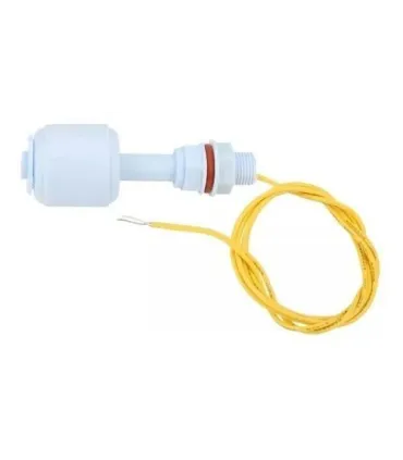 Sensor De Nivel Agua - Flotador Vertical Plástico - Merkatronix