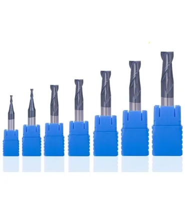 Fresa 2 Flautas Para Corte Metal - Acero - Merkatronix
