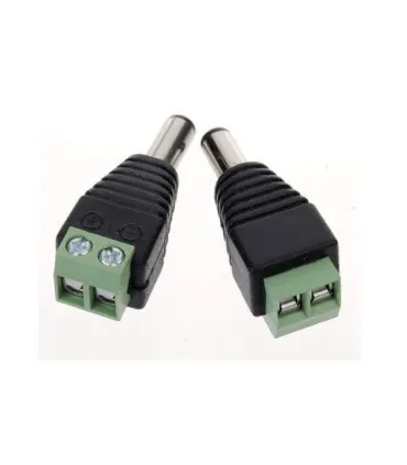Conectores Jack Macho Hembra Plug 2.1mm X 5.5mm - Merkatronix