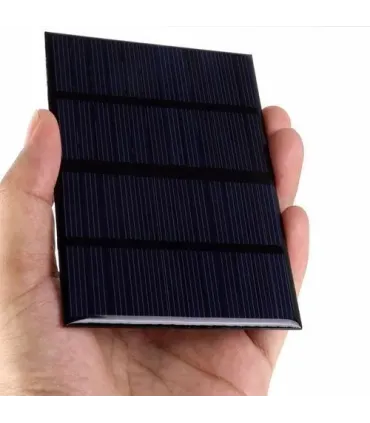 Panel Solar 12v 1.5w - Energía Solar Proyectos Diy - Merkatronix