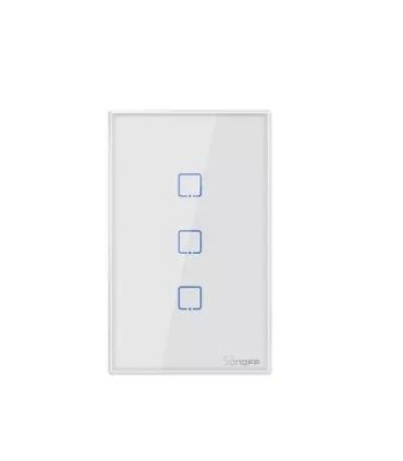 Domotica Suiche Pared Sonoff Touch 3 Salidas T0US3C - Merkatronix