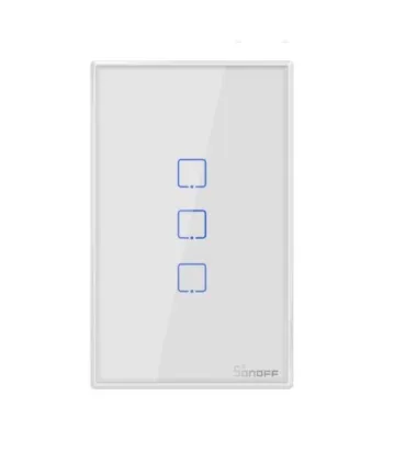 Domotica Suiche Pared Sonoff Touch 3 Salidas T0US3C - Merkatronix
