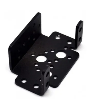 Soporte Servomotor Aleacion Aluminio Para Mg995 - Merkatronix